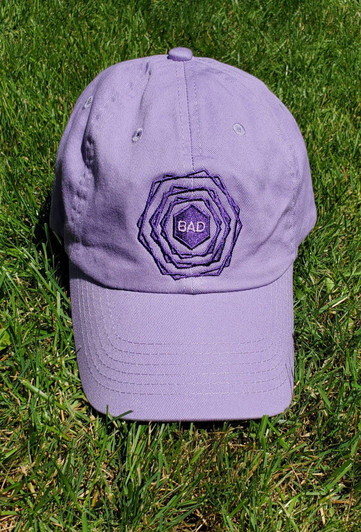 Lavender baseball cap