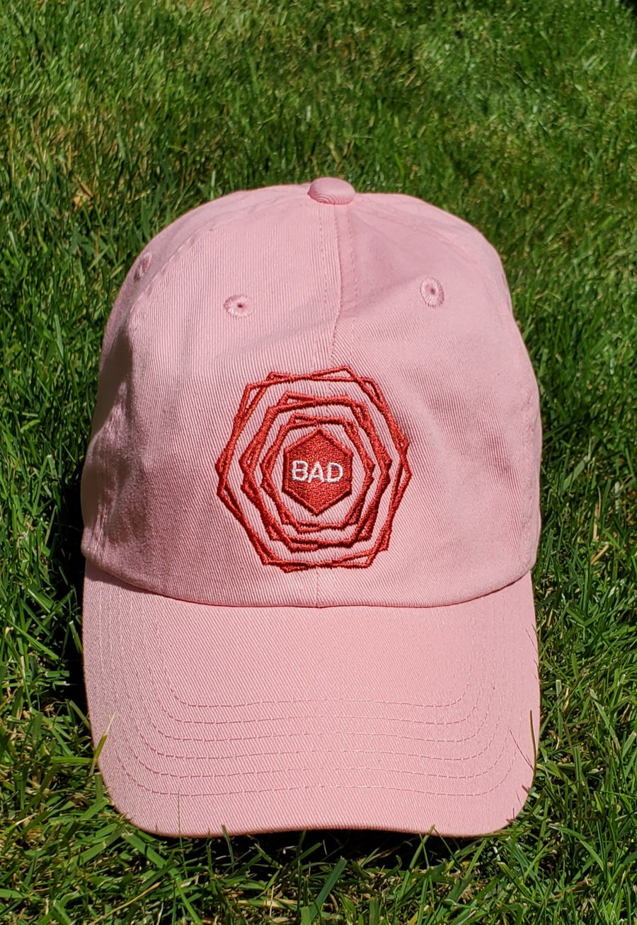 Pink baseball cap